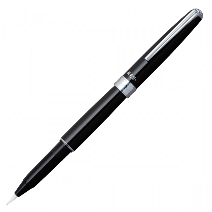 Brush Pen Silver trim in de groep Pennen / Kunstenaarspotloden en -stiften / Penseelstiften bij Voorcrea (111664)
