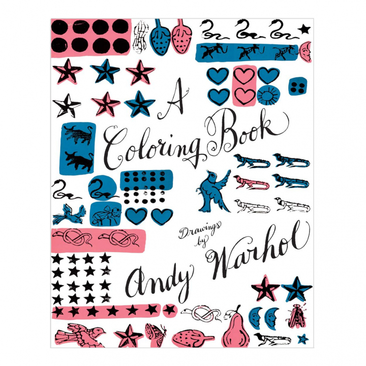 A Coloring Book: Drawings by Andy Warhol in de groep Creëren & Hobby / Boeken / Kleurboeken voor volwassenen bij Voorcrea (111738)