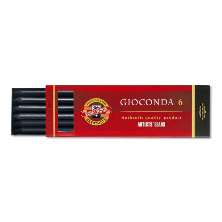 Gioconda Tekenset II 5,6 mm in de groep Kunstenaarsmateriaal / Krijt en potloden / Houtskoolpotloden en houtskool bij Voorcrea (111869)