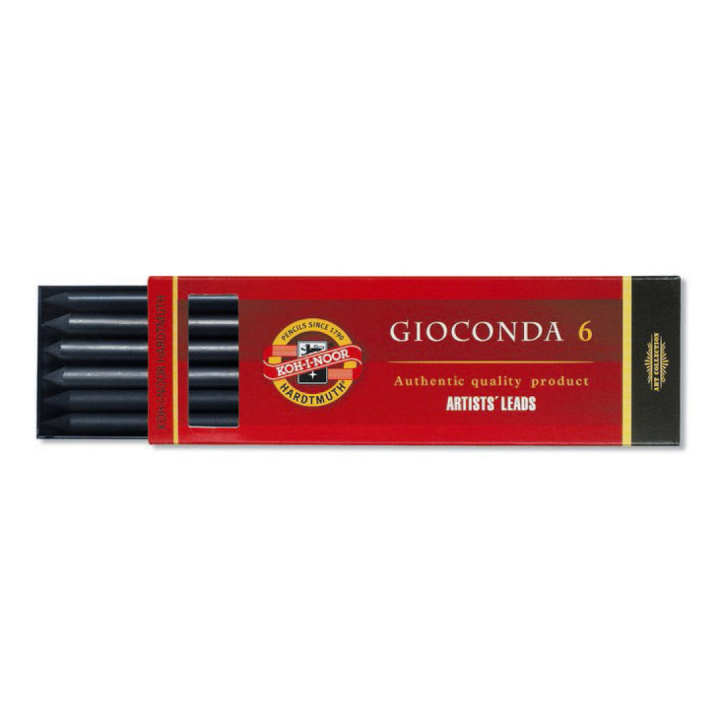 Gioconda Tekenset II 5,6 mm in de groep Kunstenaarsmateriaal / Krijt en potloden / Houtskoolpotloden en houtskool bij Voorcrea (111869)