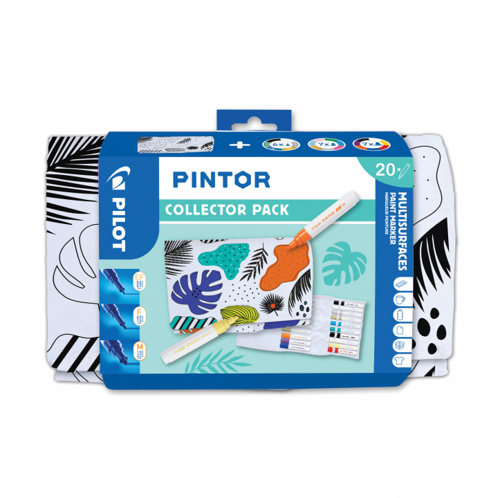 Pintor Collector Pack 20-set in de groep Pennen / Kunstenaarspotloden en -stiften / Illustratiemarkers bij Voorcrea (112440)