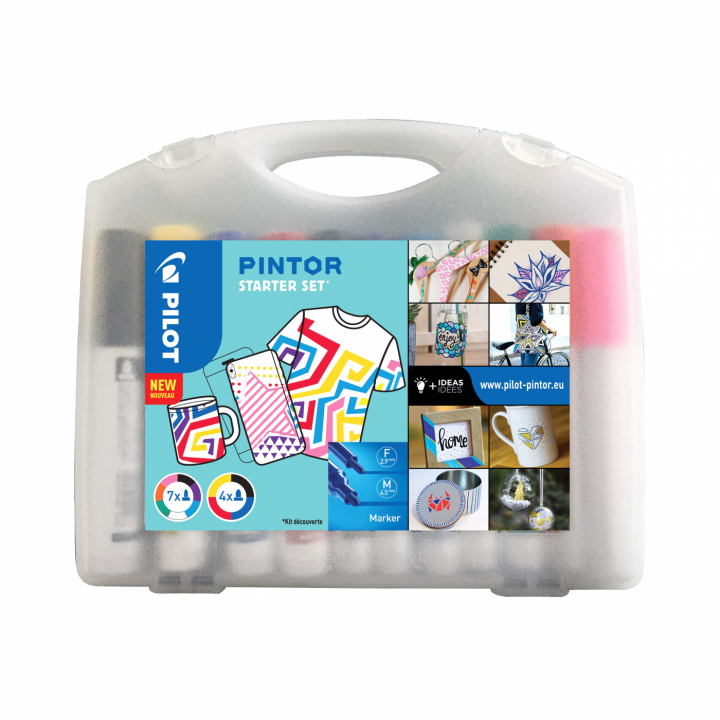 Pintor Starter Set 11-pack in de groep Pennen / Kunstenaarspotloden en -stiften / Illustratiemarkers bij Voorcrea (112441)