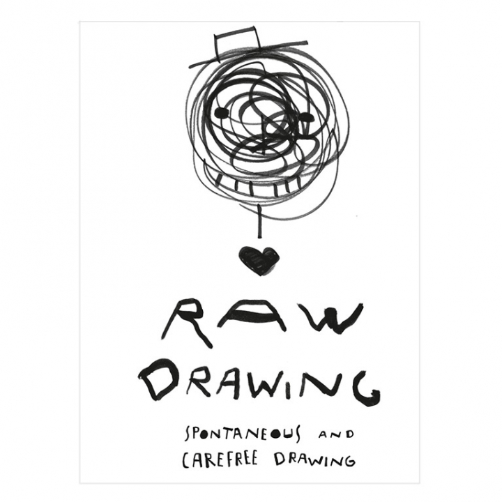 Raw Drawing in de groep Creëren & Hobby / Boeken / Inspiratieboeken bij Voorcrea (112460)