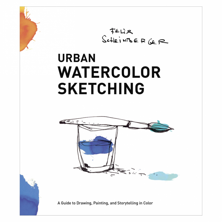 Urban Watercolor Sketching in de groep Creëren & Hobby / Boeken / Instructieboeken bij Voorcrea (112504)