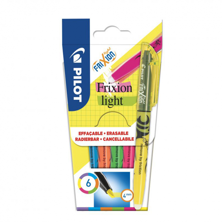 FriXion Light 6-set in de groep Pennen / Labelen en kantoor / Markeerstiften bij Voorcrea (125321)