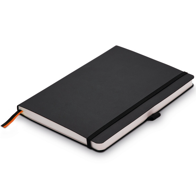 Notebook Softcover Plain A5 Black in de groep Papier & Blokken / Schrijven en noteren / Notitieboeken bij Voorcrea (125389)