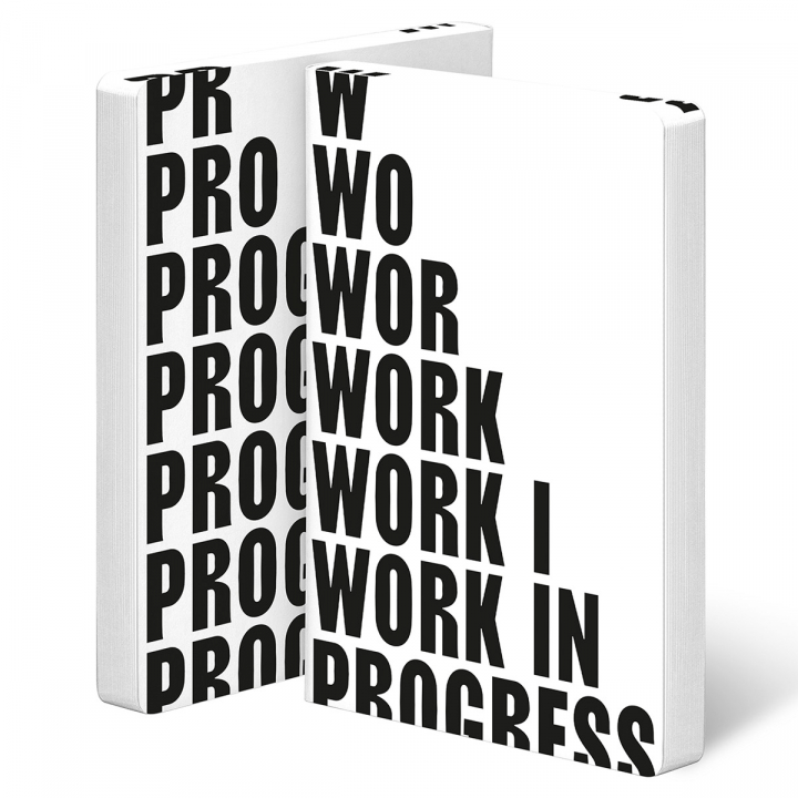 Notebook Graphic L - Work In Progress in de groep Papier & Blokken / Schrijven en noteren / Notitieboeken bij Voorcrea (125442)