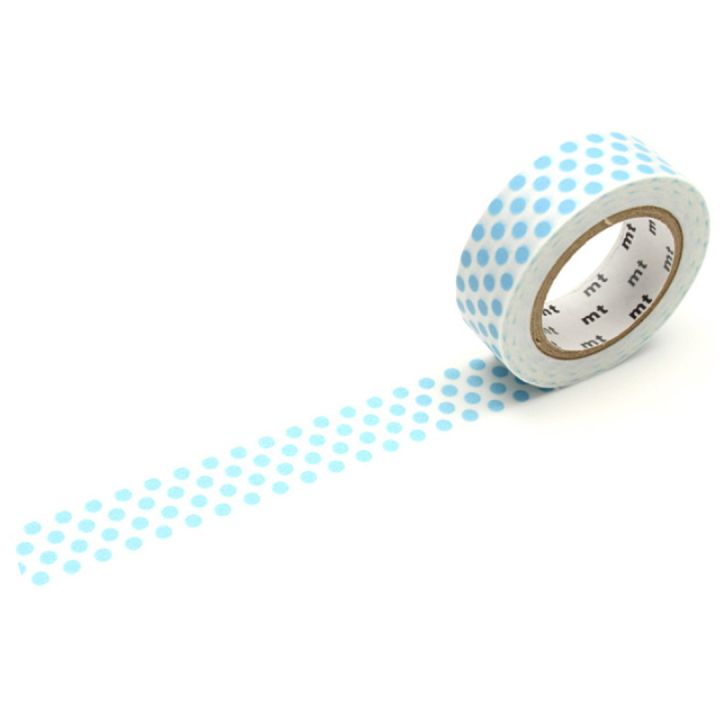 Washitape Dot Ice in de groep Creëren & Hobby / Hobbytoebehoren / Washi Tape bij Voorcrea (126359)