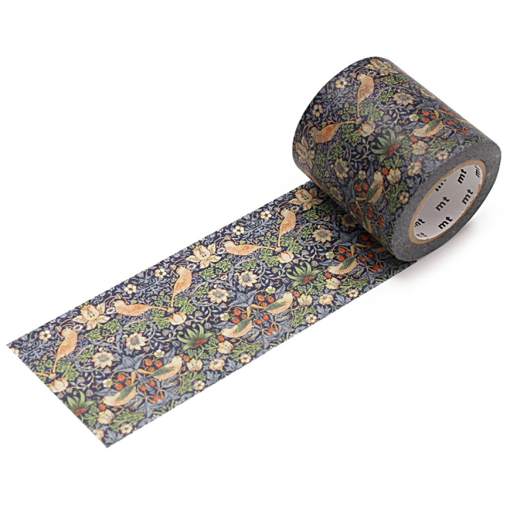 William Morris x MT Strawberry Thief Washitape in de groep Creëren & Hobby / Hobbytoebehoren / Washi Tape bij Voorcrea (126384)