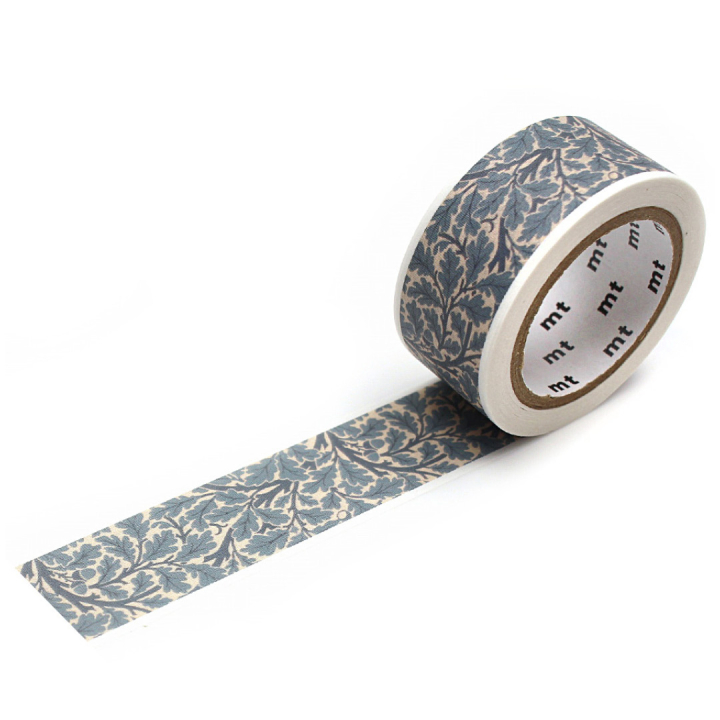 William Morris x MT Oaktree Washitape in de groep Creëren & Hobby / Hobbytoebehoren / Washi Tape bij Voorcrea (126386)