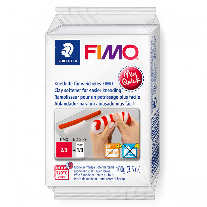 FIMO Mix Quick Clay softener 100 g in de groep Creëren & Hobby / Creëren / Modelleren bij Voorcrea (126655)