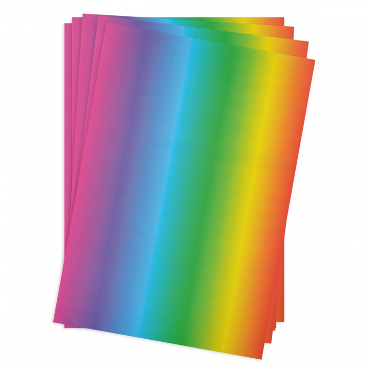 Colored paper 20 pcs in de groep Papier & Blokken / Tekenblokken / Gekleurd papier bij Voorcrea (126827)