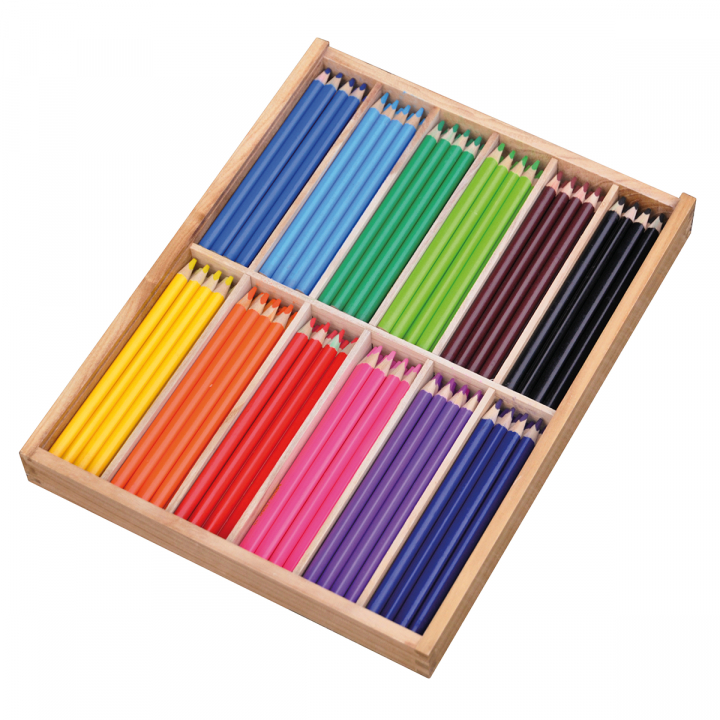 Big Pack Coloring pencils 144-set in de groep Pennen / Kunstenaarspotloden en -stiften / Kleurpotloden bij Voorcrea (126829)