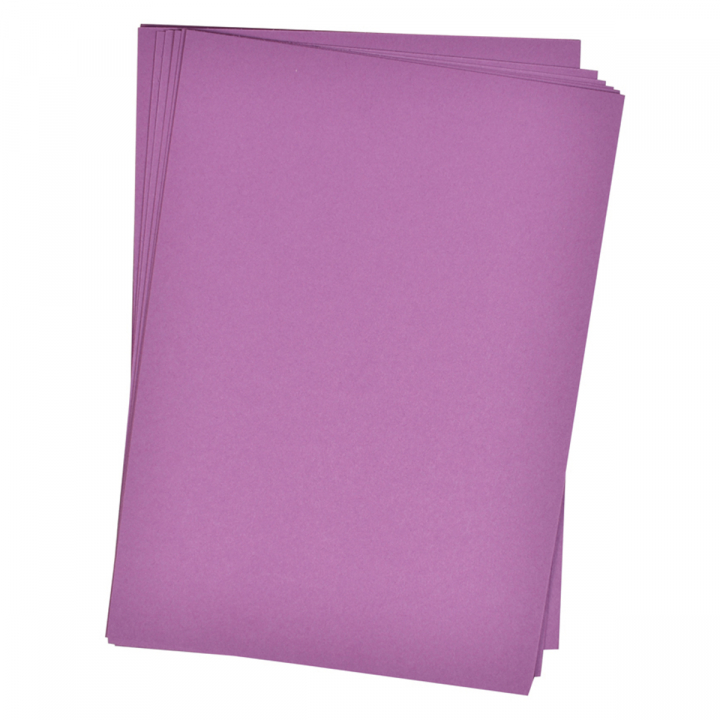 Paper purple 25 pcs 180 g in de groep Papier & Blokken / Tekenblokken / Gekleurd papier bij Voorcrea (126889)