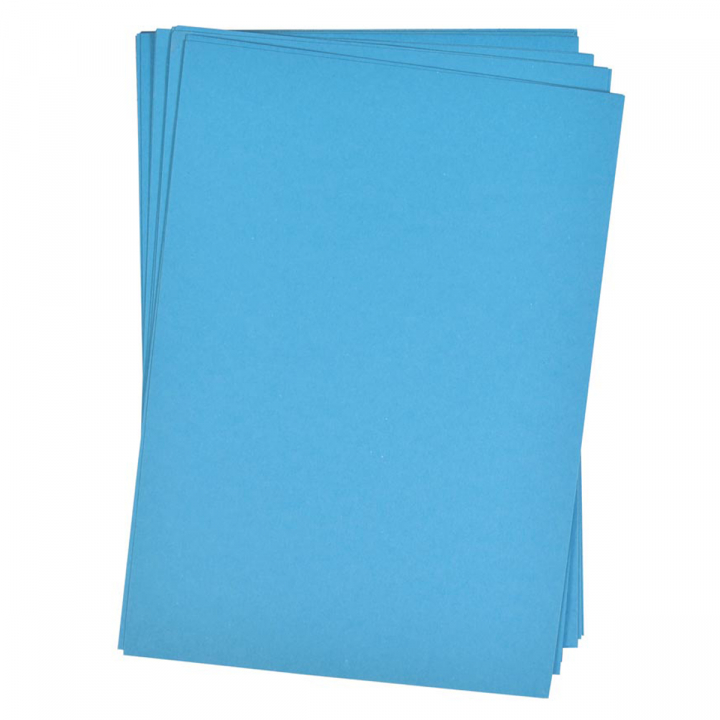 Paper blue 25 pcs 180 g in de groep Papier & Blokken / Tekenblokken / Gekleurd papier bij Voorcrea (126891)