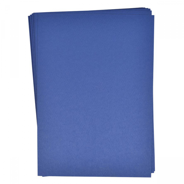 Paper dark blue 25 pcs 180 g in de groep Papier & Blokken / Tekenblokken / Gekleurd papier bij Voorcrea (126892)