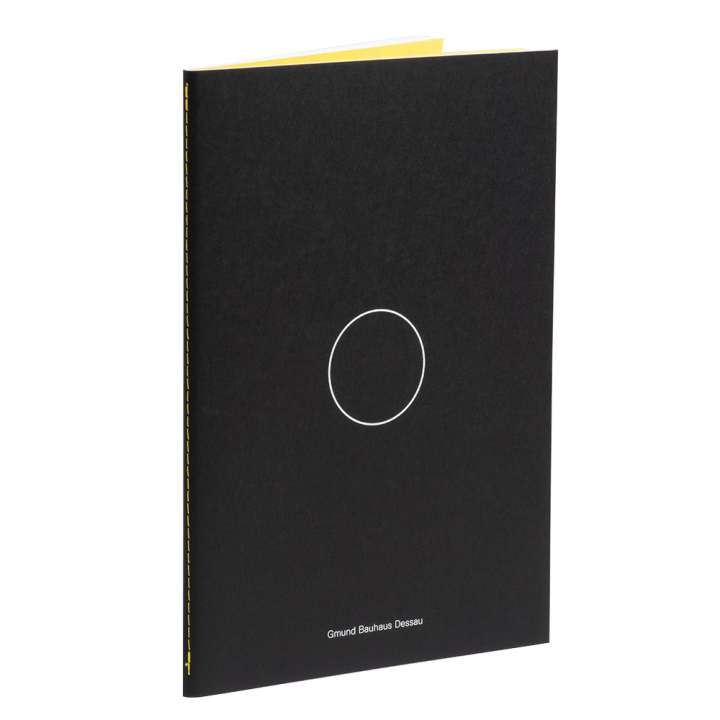 Bauhaus Dessau Opschrijfboekje Circle/Yellow in de groep Papier & Blokken / Schrijven en noteren / Schrijfblokken en schriften bij Voorcrea (127241)