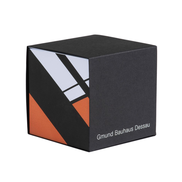 Bauhaus Dessau Kubusblok Orange in de groep Papier & Blokken / Schrijven en noteren / Schrijfblokken en schriften bij Voorcrea (127246)