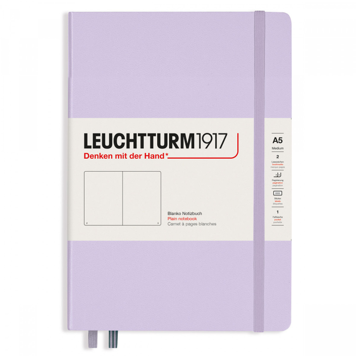 Notebook A5 Medium Lilac in de groep Papier & Blokken / Schrijven en noteren / Notitieboeken bij Voorcrea (127319_r)
