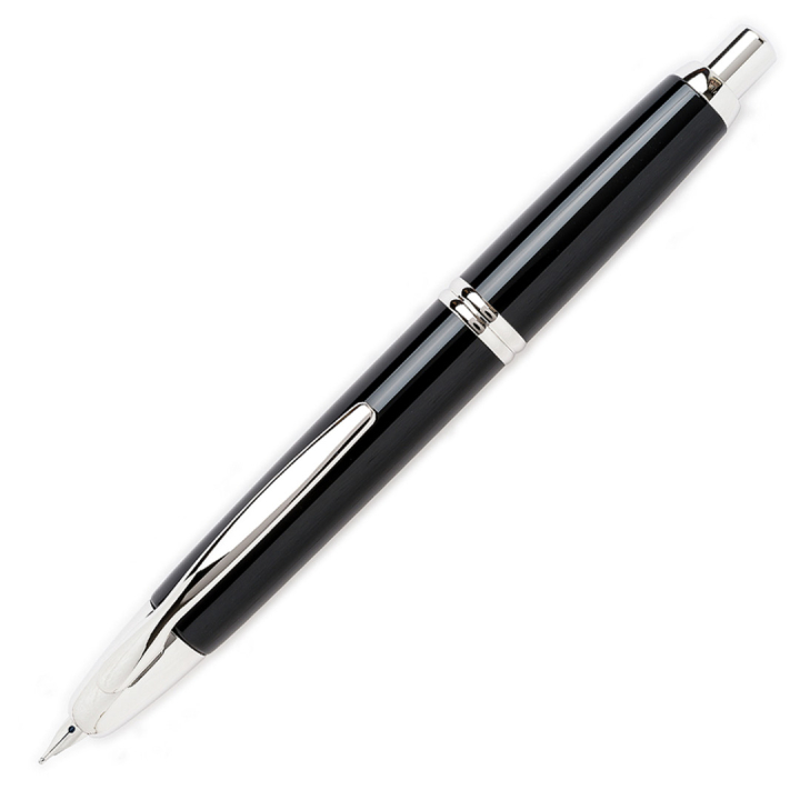 Capless Vulpen Black/Rhodium Broad in de groep Pennen / Fine Writing / Vulpennen bij Voorcrea (127728)