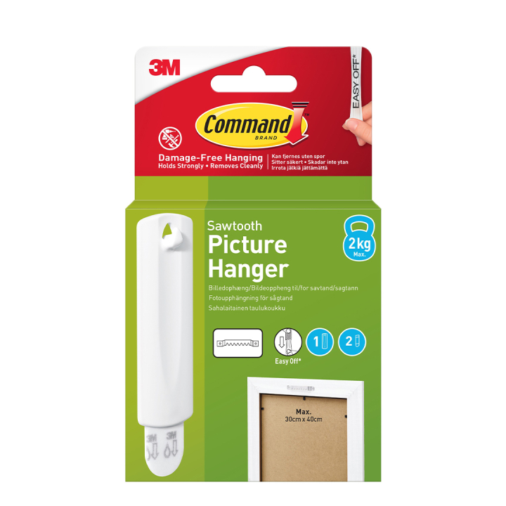 Command Picture Hanger in de groep Creëren & Hobby / Organiseren / Lijsten / Ophangsysteem voor lijsten bij Voorcrea (127892)