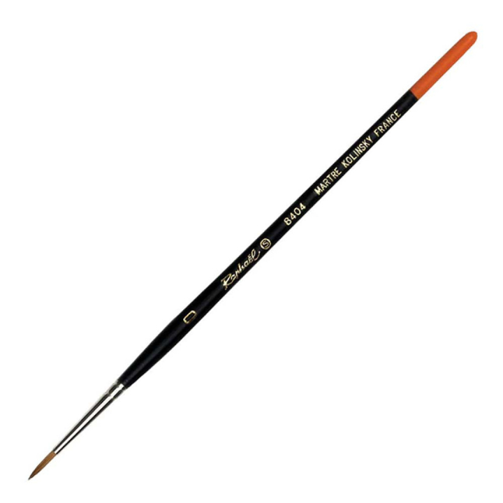 Marterhaarpenseel Kolinsky 8404 Maat 0 in de groep Kunstenaarsmateriaal / Penselen / Aquarelpenselen bij Voorcrea (128346)
