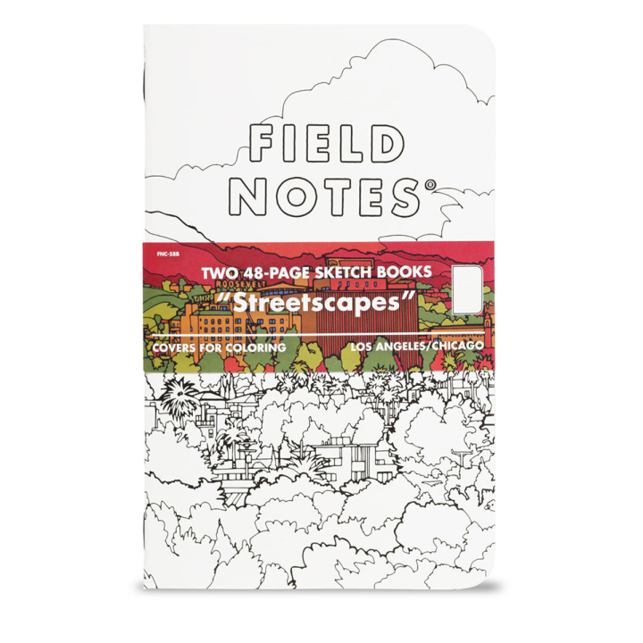 Streetscape Sketchbook Los Angeles/Chicago 2-Pack in de groep Papier & Blokken / Tekenblokken / Schetsboeken bij Voorcrea (129840)