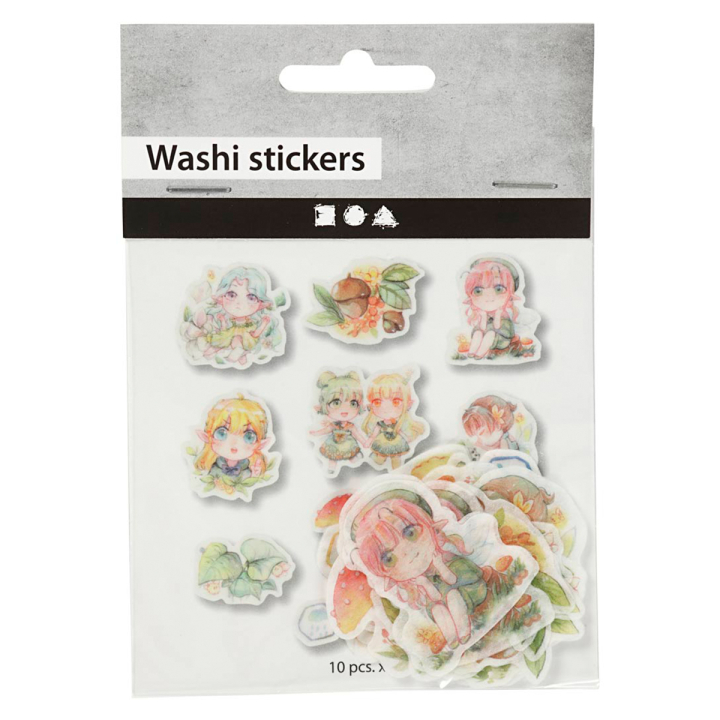 Washi Stickers Anime in de groep Kids / Leuk en leerzaam / Stickers bij Voorcrea (130013)