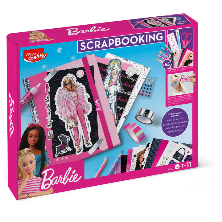 Barbie Scrapbooking Giftset 55 delen in de groep Kids / Leuk en leerzaam / Kindercadeaus bij Voorcrea (130556)