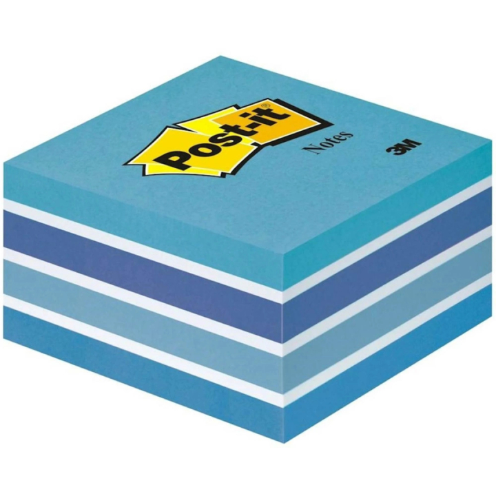 Post-it Note Cube 76x76 Pastelblauw in de groep Papier & Blokken / Schrijven en noteren / Post-it en notitieblokjes bij Voorcrea (130682)