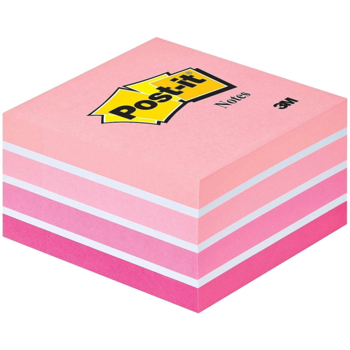 Post-it Note Cube 76x76 Pastelroze in de groep Papier & Blokken / Schrijven en noteren / Post-it en notitieblokjes bij Voorcrea (130686)
