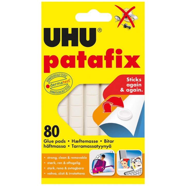 Patafix Kleefpads 80 stuks in de groep Kunstenaarsmateriaal / Kunstenaarstoebehoren / Gereedschap en toebehoren bij Voorcrea (130701)