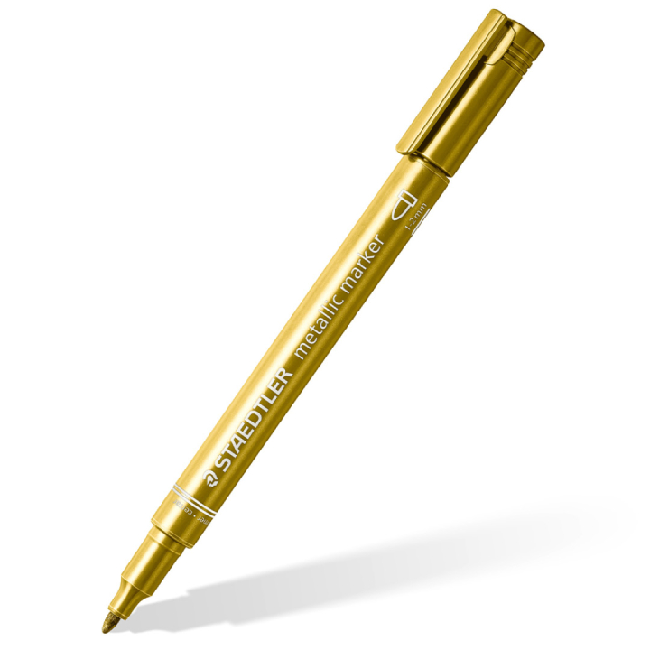 Gold Pen in de groep Pennen / Kunstenaarspotloden en -stiften / Illustratiemarkers bij Voorcrea (130704)