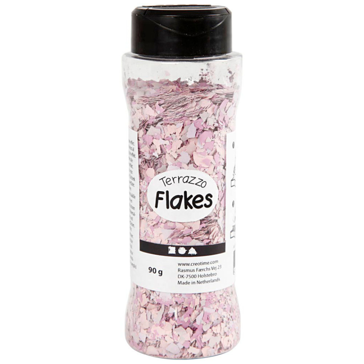 Terrazzo Flakes 90g Paars in de groep Creëren & Hobby / Creëren / Knutselen en DIY bij Voorcrea (130771)