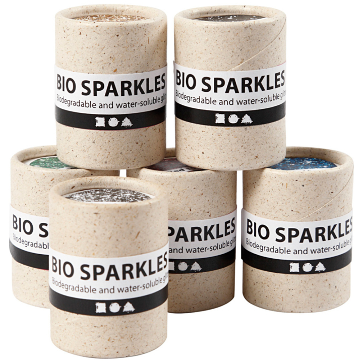 Bio-glitter 10g in de groep Creëren & Hobby / Creëren / Knutselen en DIY bij Voorcrea (130791_r)