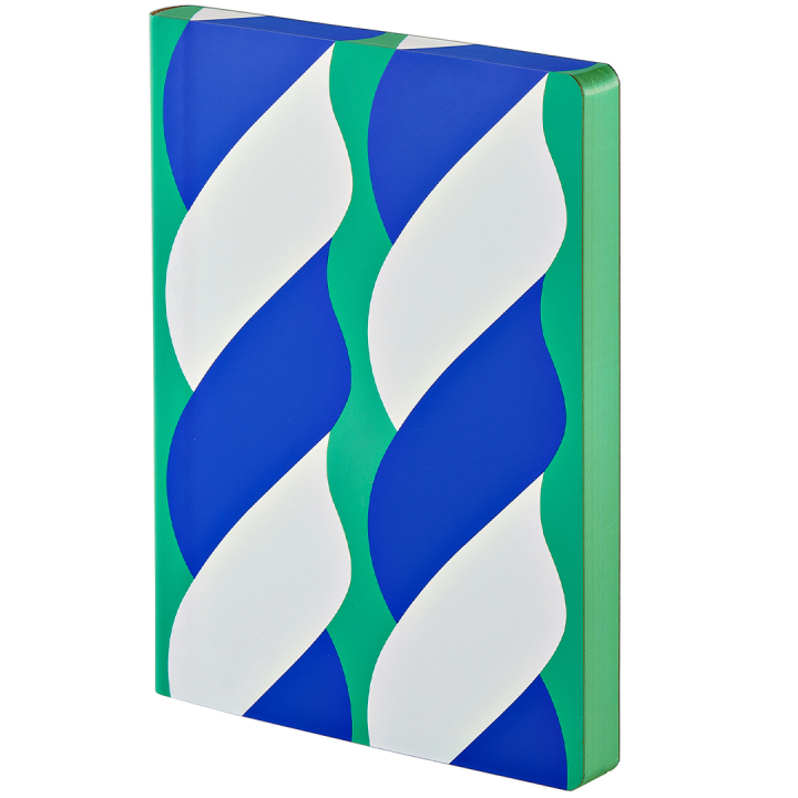 Notebook Graphic L - Soft Ice in de groep Papier & Blokken / Schrijven en noteren / Notitieboeken bij Voorcrea (131774)