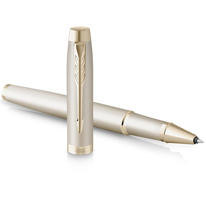 IM Monochrome Champagne Rollerball in de groep Pennen / Fine Writing / Rollerball bij Voorcrea (131988)