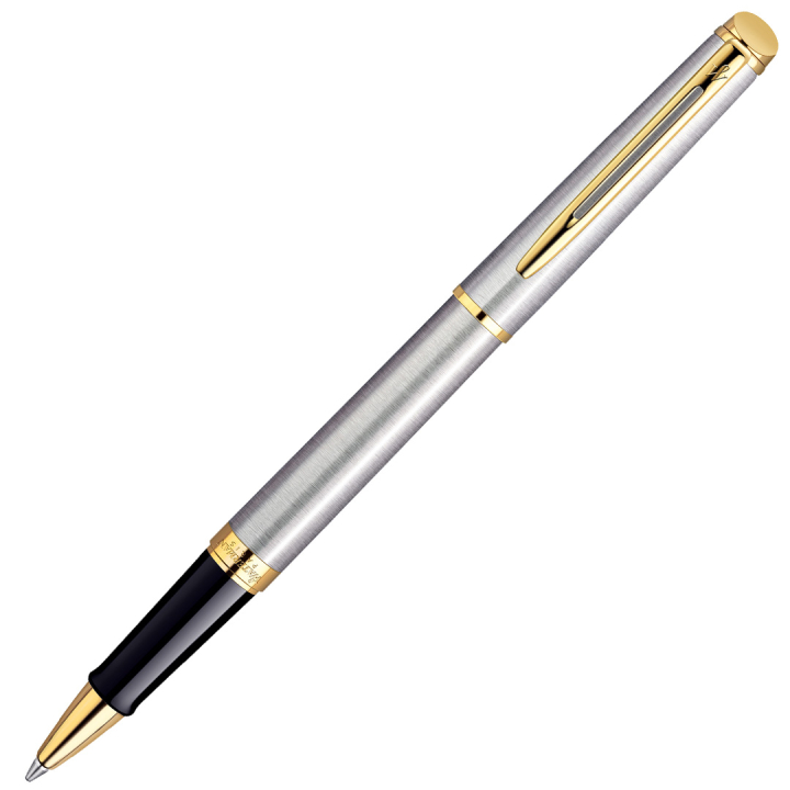 Hémisphère Steel/Gold Rollerball in de groep Pennen / Fine Writing / Cadeaupennen bij Voorcrea (132003)