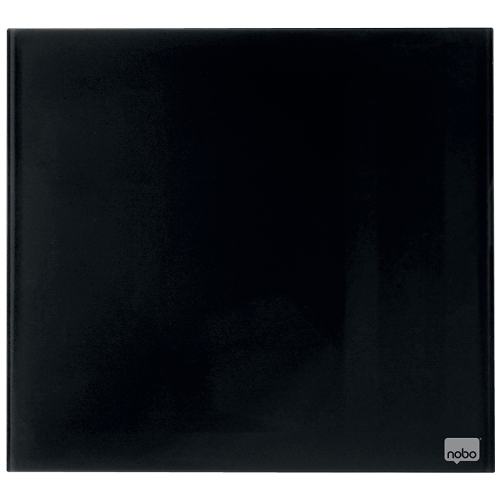 Glastafel Nobo 30x30 cm Zwart in de groep Creëren & Hobby / Organiseren / Thuiskantoor bij Voorcrea (132254)