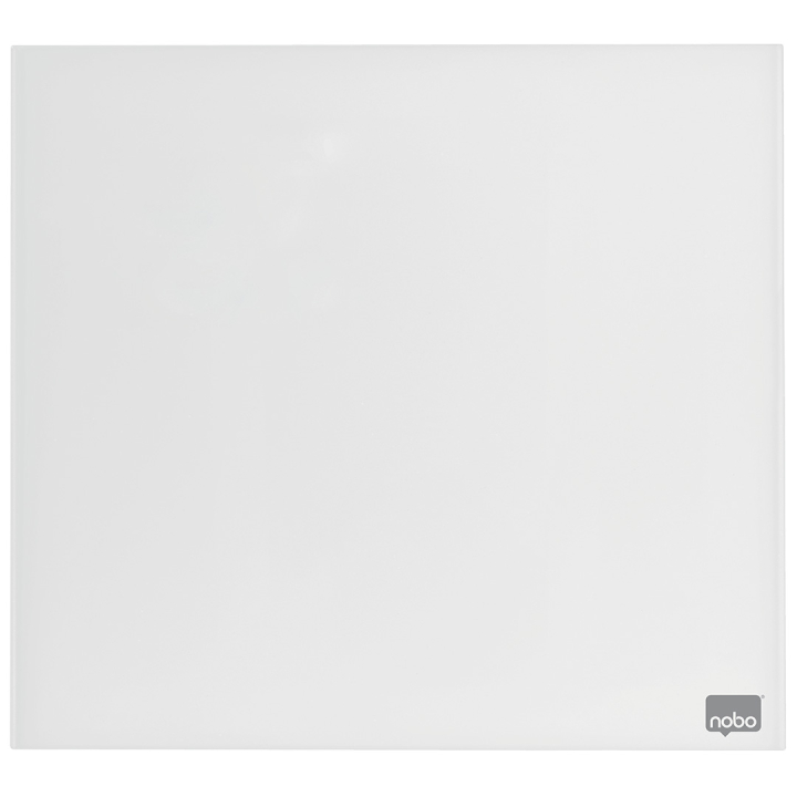 Glastafel Nobo 45x45 cm Wit in de groep Creëren & Hobby / Organiseren / Thuiskantoor bij Voorcrea (132257)