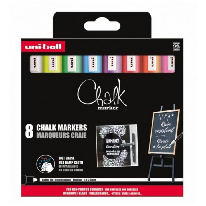 Chalk Marker PWE-5M 8-set in de groep Pennen / Labelen en kantoor / Markers bij Voorcrea (132738)