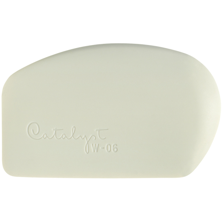 Catalyst Silicone Wedge No 6 White in de groep Kunstenaarsmateriaal / Atelier / Paletmessen bij Voorcrea (132803)