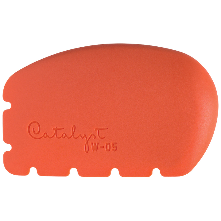 Catalyst Silicone Wedge No 5 Orange in de groep Kunstenaarsmateriaal / Atelier / Paletmessen bij Voorcrea (132805)