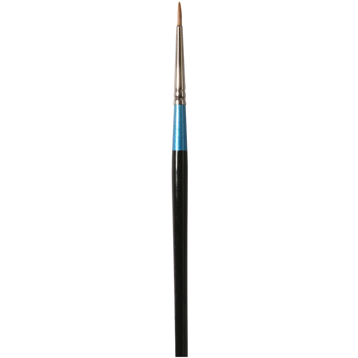 Watercolor brush series 34 Sable Round Nr 1 in de groep Kunstenaarsmateriaal / Penselen / Aquarelpenselen bij Voorcrea (132953)
