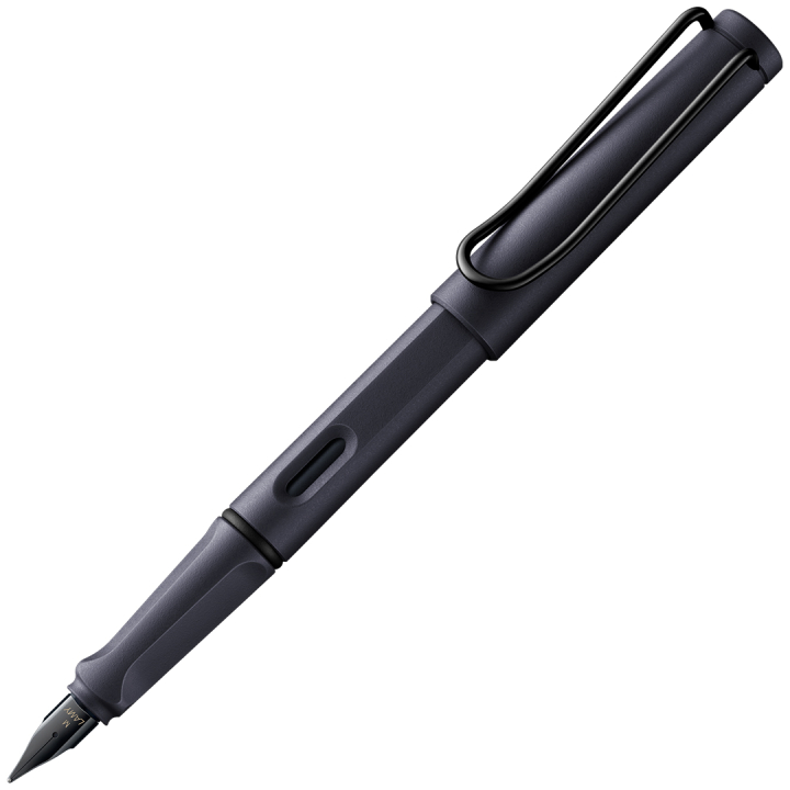 Safari Vulpen Steel Black in de groep Pennen / Fine Writing / Vulpennen bij Voorcrea (132985_r)