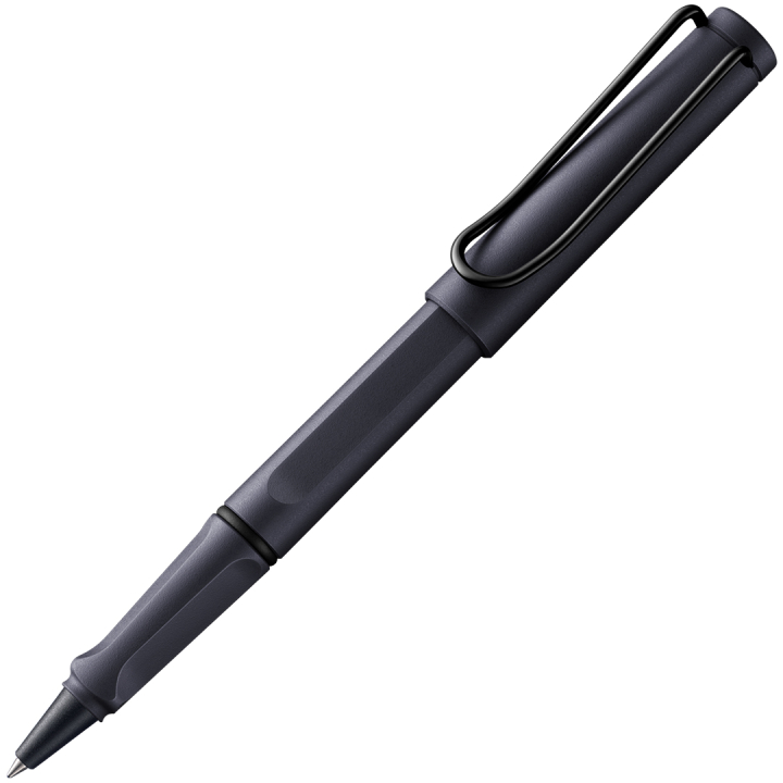 Safari Rollerball Steel Black in de groep Pennen / Fine Writing / Rollerball bij Voorcrea (132991)