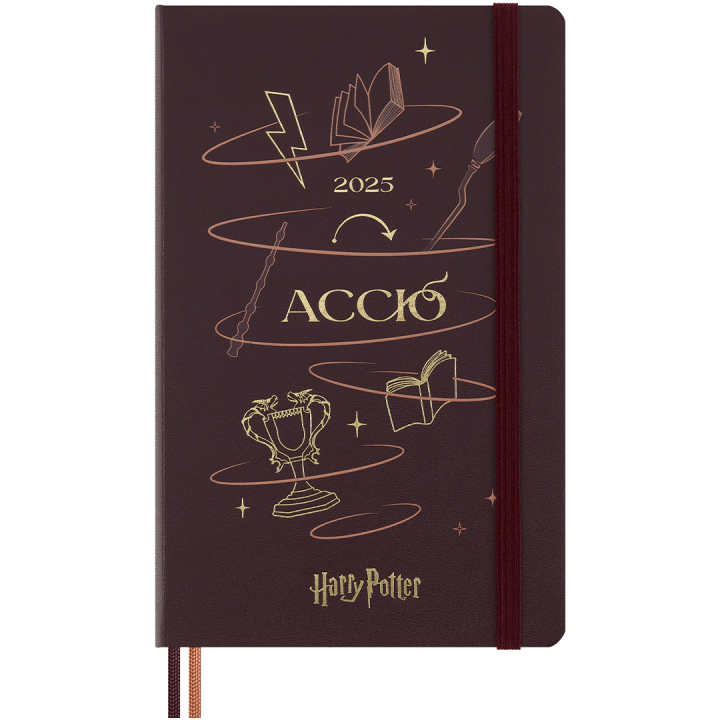 12M Daily Kalender 2025 Hardcover 2025 Large Harry Potter in de groep Papier & Blokken / Kalenders en agenda's / 12 maanden agenda's bij Voorcrea (133814)