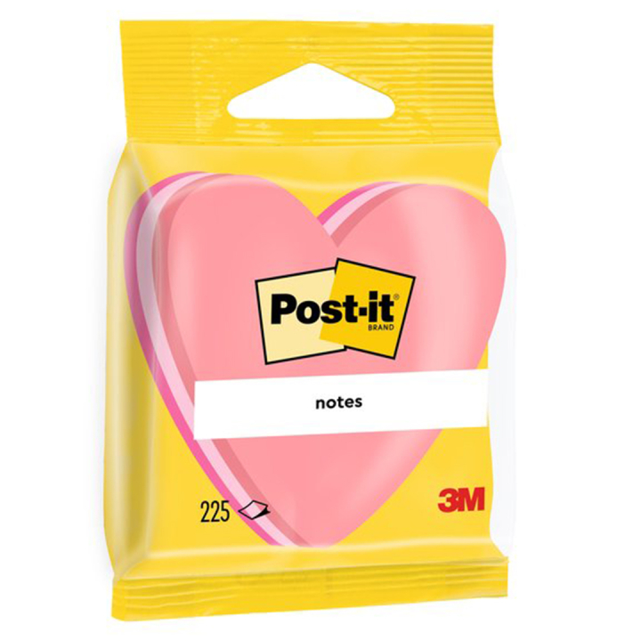 Post-it 70x70 Hart in de groep Papier & Blokken / Schrijven en noteren / Post-it en notitieblokjes bij Voorcrea (133818)