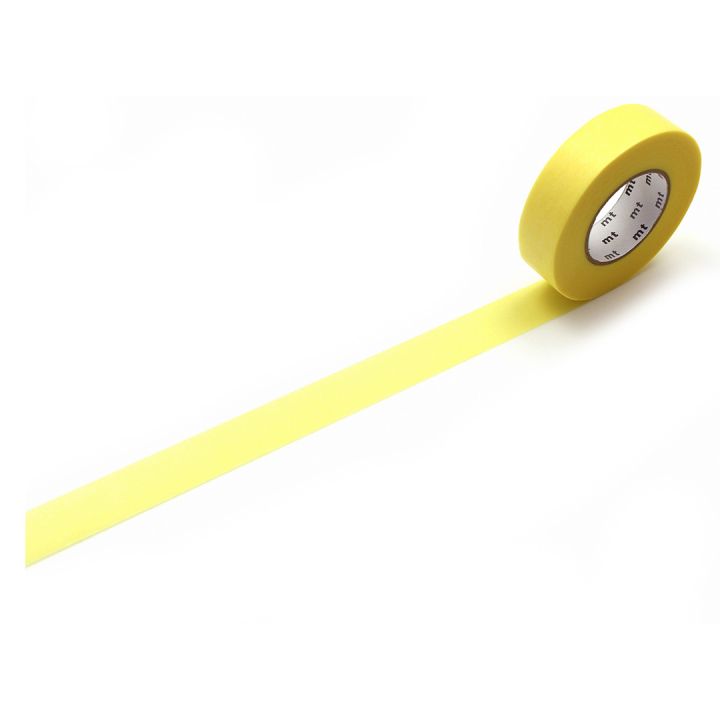 Washi-tape Yellow in de groep Creëren & Hobby / Hobbytoebehoren / Washi Tape bij Voorcrea (134020)