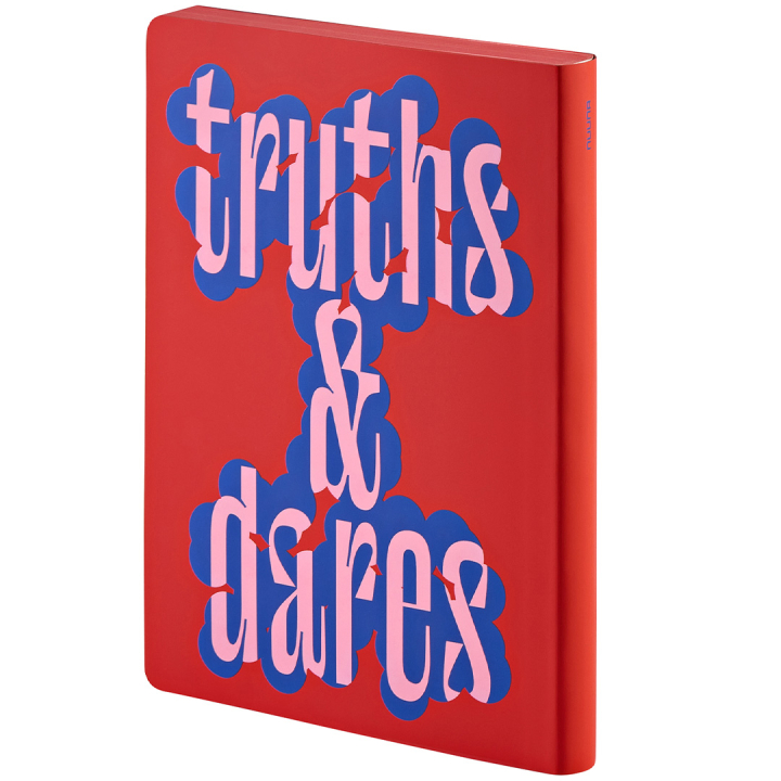 Notebook Graphic L - Truths & Dares in de groep Papier & Blokken / Schrijven en noteren / Notitieboeken bij Voorcrea (134342)